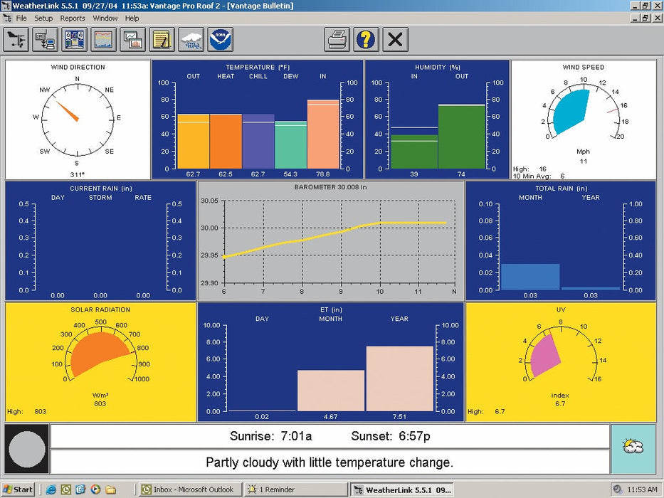 Davis Instruments WEATHERLINK,VANTAGE,USB