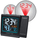 La Crosse Technology 616-146V4 Atomic Projection Alarm Clock with In/Out Temperature