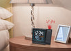 La Crosse Technology 616-146V4 Atomic Projection Alarm Clock with In/Out Temperature