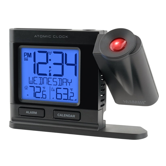 La Crosse Technology 616-41667V2 Atomic Projection Alarm Clock