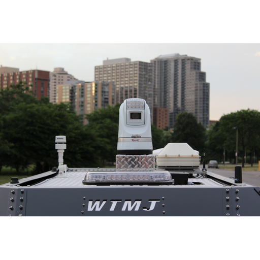 Airmar 220WX Weather Station on the car roof