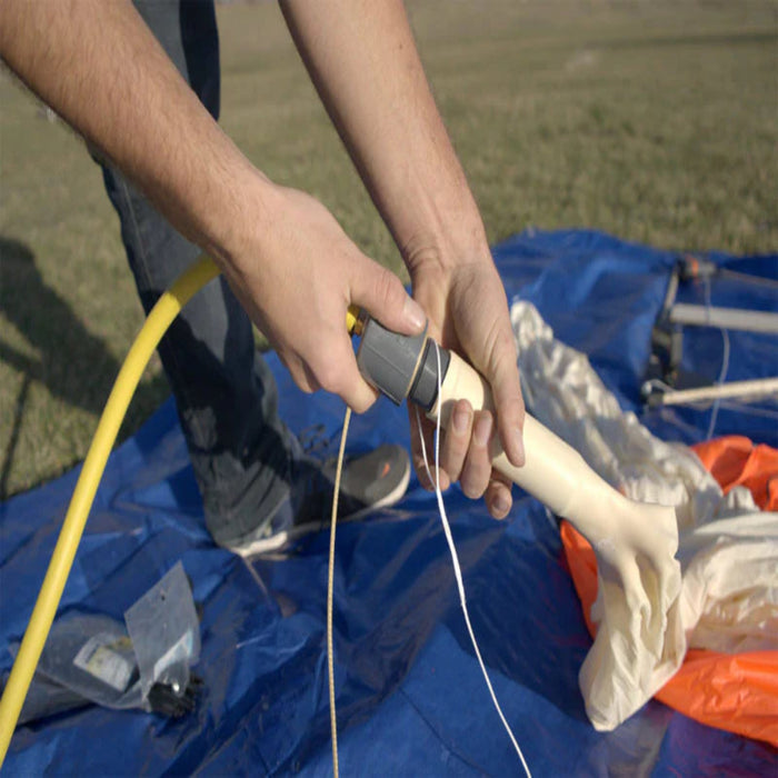 Weather Balloon Inflator with Pressure Regulator