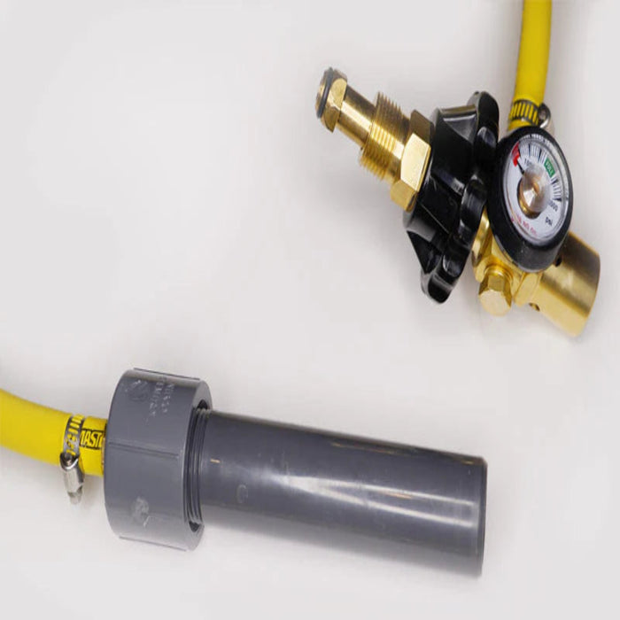 Weather Balloon Inflator with Pressure Regulator