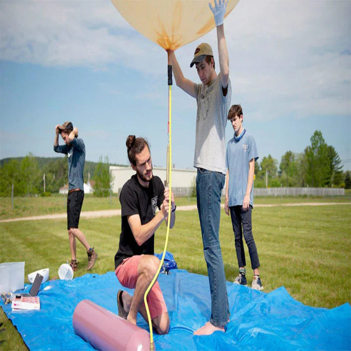 Weather Balloon Inflator with Pressure Regulator