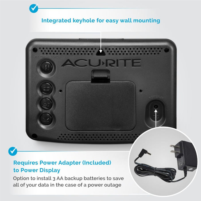 AcuRite 02027A1 Color Weather Forecaster with Moon Phase