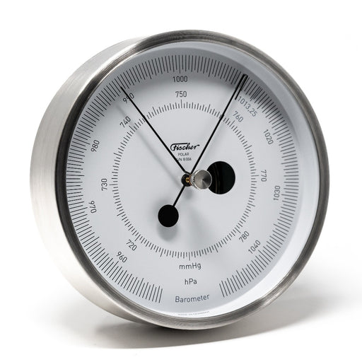 Weather Scientific Fischer 1608B POLAR Barometer Stainless Steel