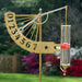 Weather Scientific Conant Collections 2nd Generation Jeffersonian Rain Gauge (Living Finish Brass) VRG7-2LFB Conant Collections