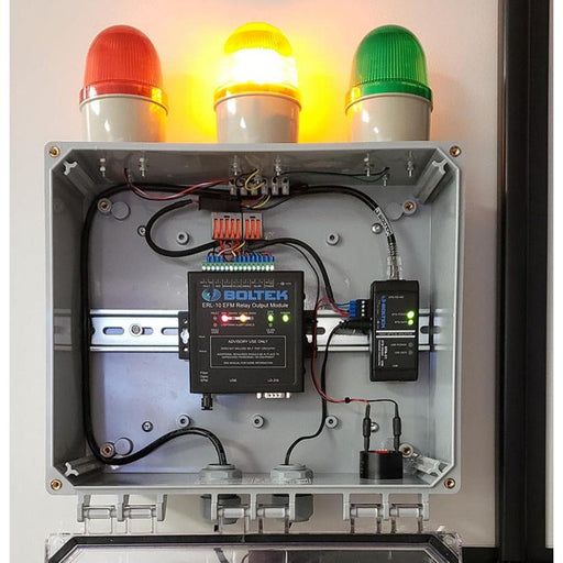 Weather Scientific Boltek ERL10-KIT1 RS485 Lightning Alarm Package warning light system