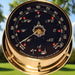Weather Scientific Downeaster Wind Speed & Direction, Navy Blue with "Tru-Gust" 3035B Brass Case