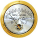 Weather Scientific Cape Cod Wind Speed Indicator CCWS in Brass case front silver face