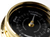 Weather Scientific Tabic Clocks Handmade Prestige Tide Clock in Solid Brass With a Jet Black Dial. Tabic Clocks 