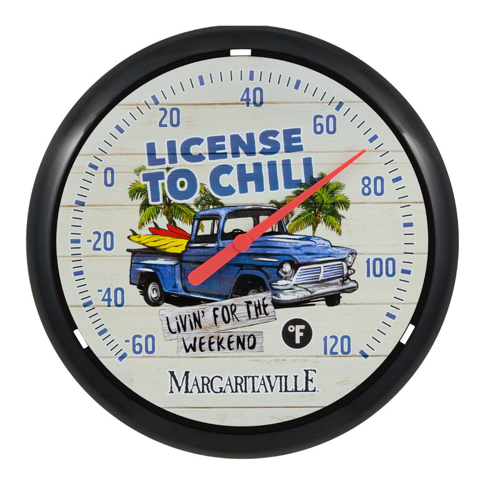 Weather Scientific LaCrosse Technology 104-134B 13.25" Round Margaritaville Thermometer LaCrosse Technology 