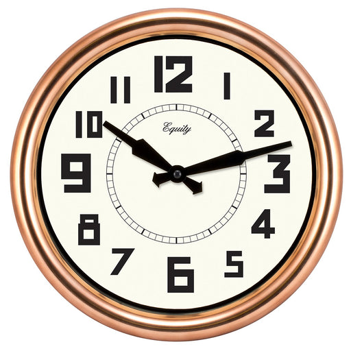 Weather Scientific LaCrosse Technology 20821 12 inch Copper Wall Clock LaCrosse Technology 