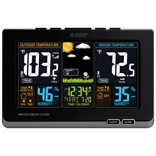 Weather Scientific LaCrosse Technology 308-1414BV2 Wireless Color Weather Station LaCrosse Technology 