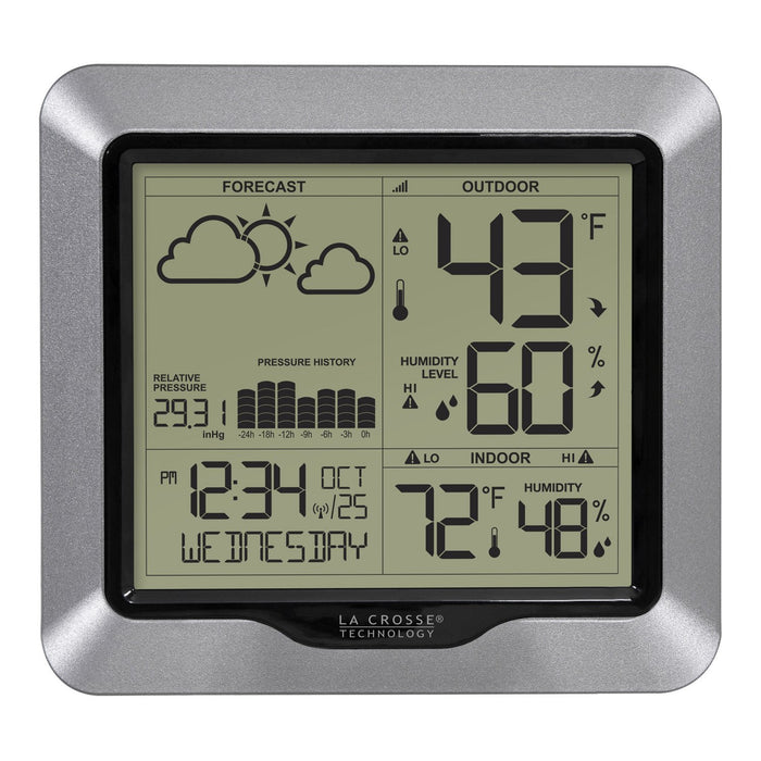 Weather Scientific LaCrosse Technology 308-1417V2 Weather Station with Forecast and Atomic Time LaCrosse Technology 