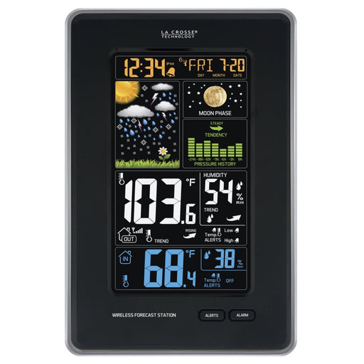 Weather Scientific LaCrosse Technology 308-1425BV2 Wireless Color Forecast Station LaCrosse Technology 