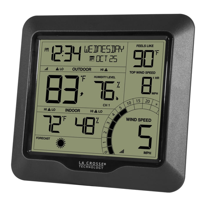 Weather Scientific LaCrosse Technology 327-1417BW Wind Speed Weather Station LaCrosse Technology 