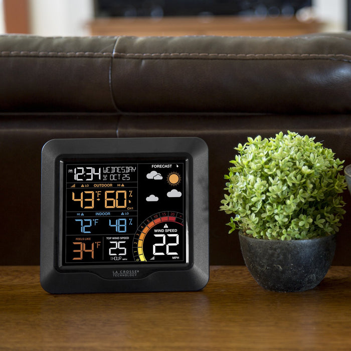 Weather Scientific LaCrosse Technology 327-1417V2 Color Wind Speed Weather Station LaCrosse Technology 
