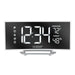 Weather Scientific LaCrosse Technology 602-249V2 White LED Mirror Alarm Clock LaCrosse Technology 