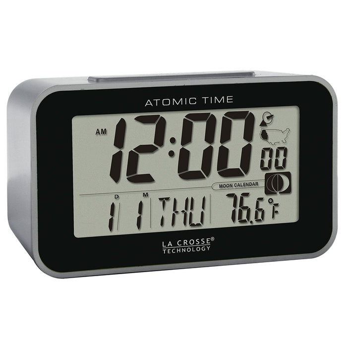 Weather Scientific LaCrosse Technology 617-1270 Atomic Alarm Clock daytime profile