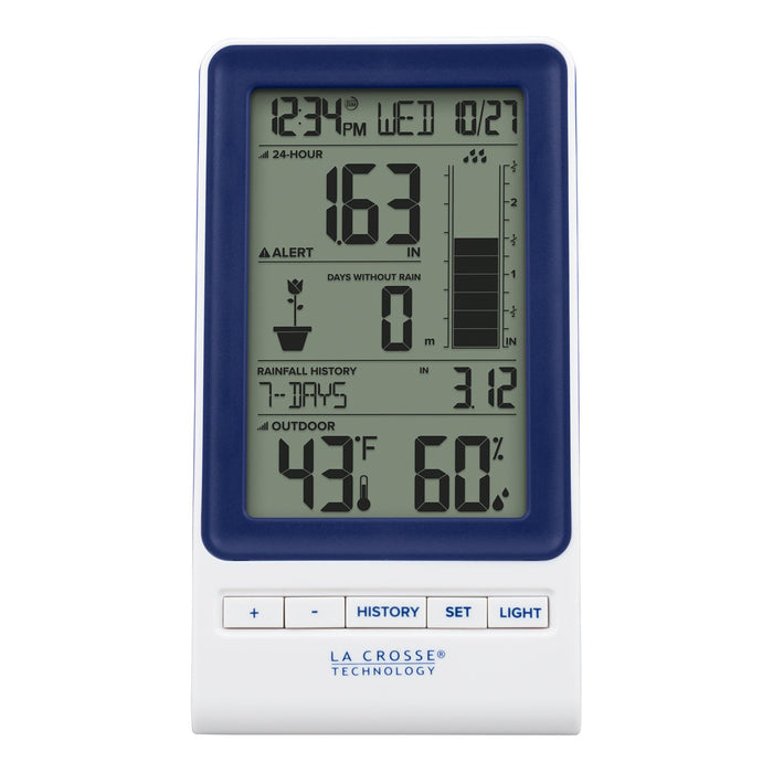 Weather Scientific LaCrosse Technology 724-1415BLV2 Digital Rain Gauge LaCrosse Technology 