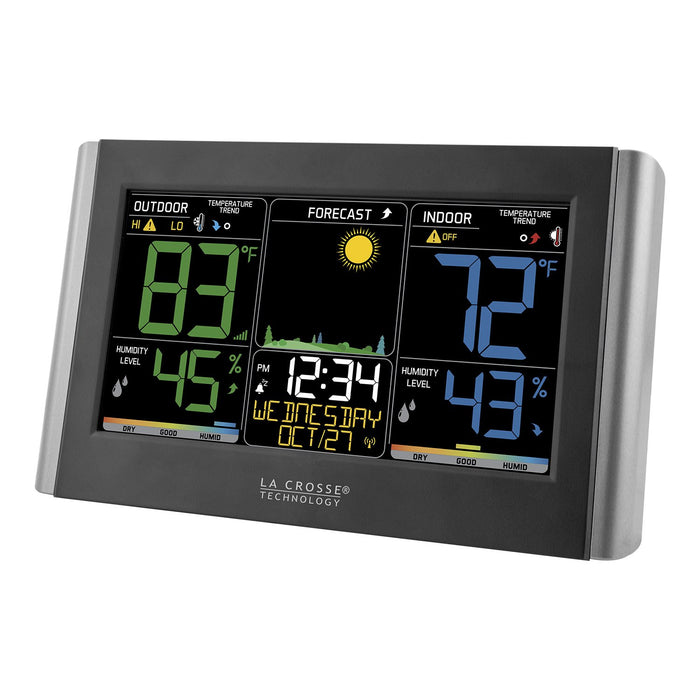 Weather Scientific LaCrosse Technology C85845V4 Wireless Color Weather Station LaCrosse Technology 