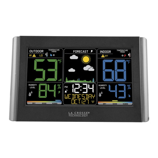 Weather Scientific LaCrosse Technology C85845V4 Wireless Color Weather Station LaCrosse Technology 