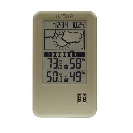 Weather Scientific LaCrosse Technology WS-9060U-IT Wireless Forecast Station with Moon Phase LaCrosse Technology 