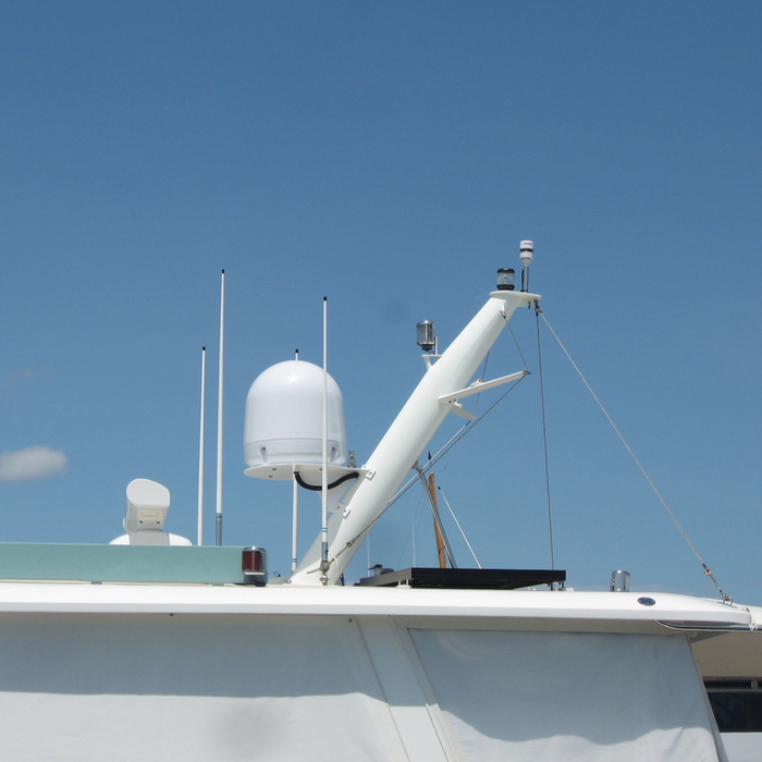 Weather Scientific Airmar - 120WX NMEA 0183 / 2000® WeatherStation® - Relative Humidity mounted on yacht