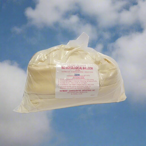 Weather Scientific Kaymont HAB-1000 Weather Balloons flying in sky