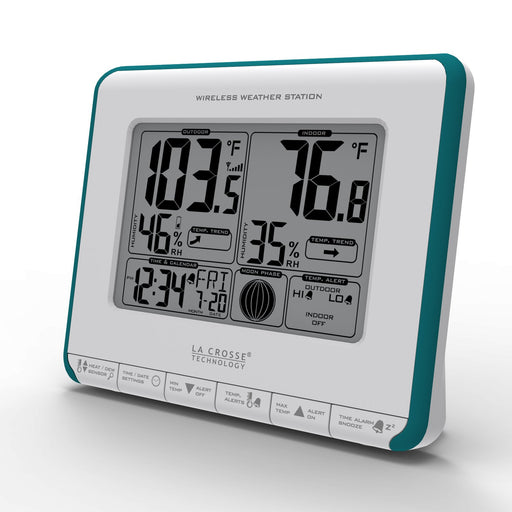 Weather Scientific LaCrosse Technology 308-1711BLV2 Wireless Weather Station side view