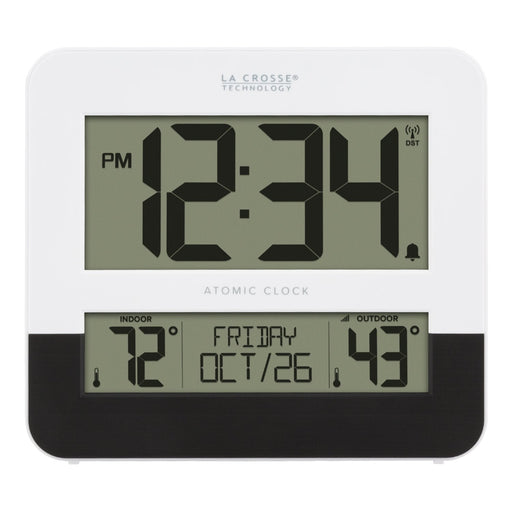 Weather Scientific LaCrosse Technology BBB82684 Atomic Clock with Indoor and Outdoor Temperature main profile