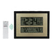 Weather Scientific LaCrosse Technology W85746V2-BHG Atomic Digital Wall Clock w/ outdoor sensor