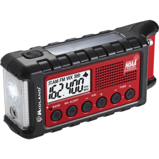Weather Scientific Midland ER310 AM/FM/NOAA Weather Alert Emergency Crank Radio main profile