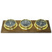 Weather Scientific Tabic Clocks Prestige Brass Tide Clock, Barometer Roman Clock with Jet Black Dial main profile
