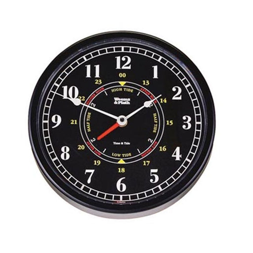 Weather Scientific Weems Plath 10" Black Dial Trident Time & Tide Clock main profile