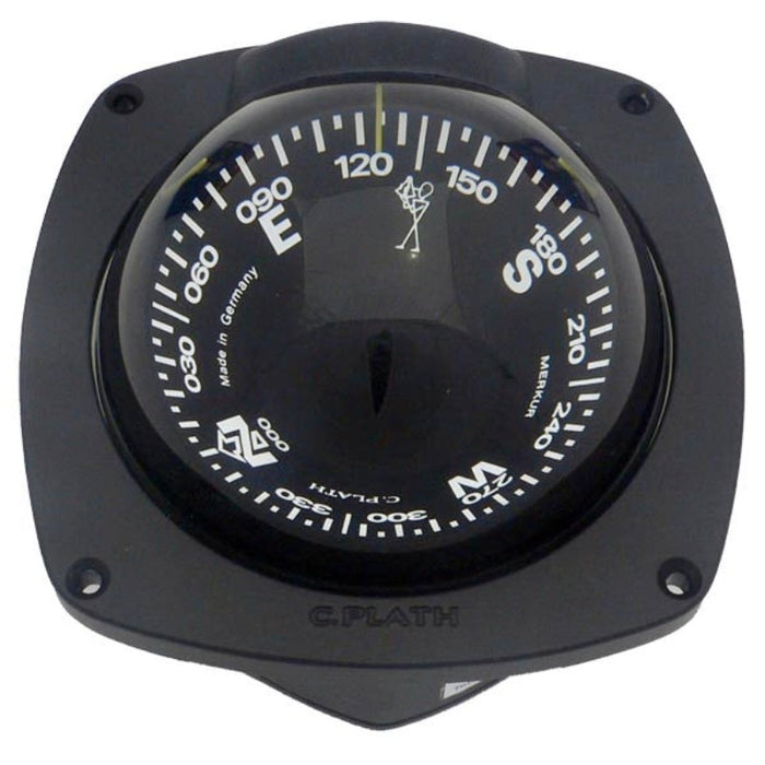 Weather Scientific Weems & Plath C Plath Merkur SE Compass 5° Card with Square Flange, Type 4220, black housing