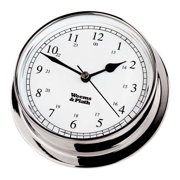 Weather Scientific Weems & Plath Chrome Endurance 085 Quartz Clock Weems & Plath 