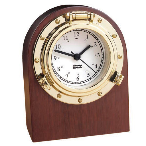 Weather Scientific Weems & Plath Porthole Desk Clock Weems & Plath 