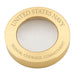 Weather Scientific Weems & Plath U.S. Navy Brass Magnifier Chart Weight - Honor, Courage, Commitment Weems & Plath 