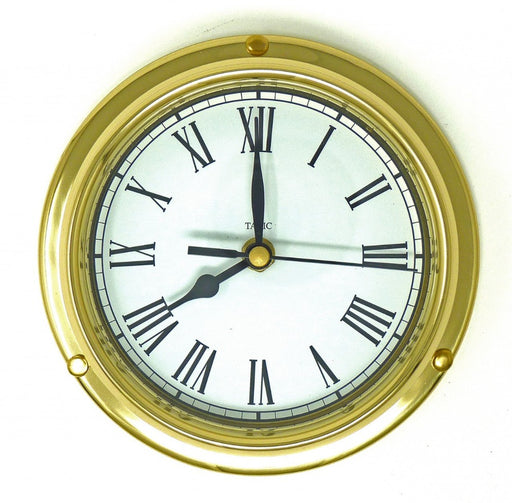 Weather Scientific Tabic Clocks Handmade Solid Brass Roman Clock B-RMN-WHT Tabic Clocks 