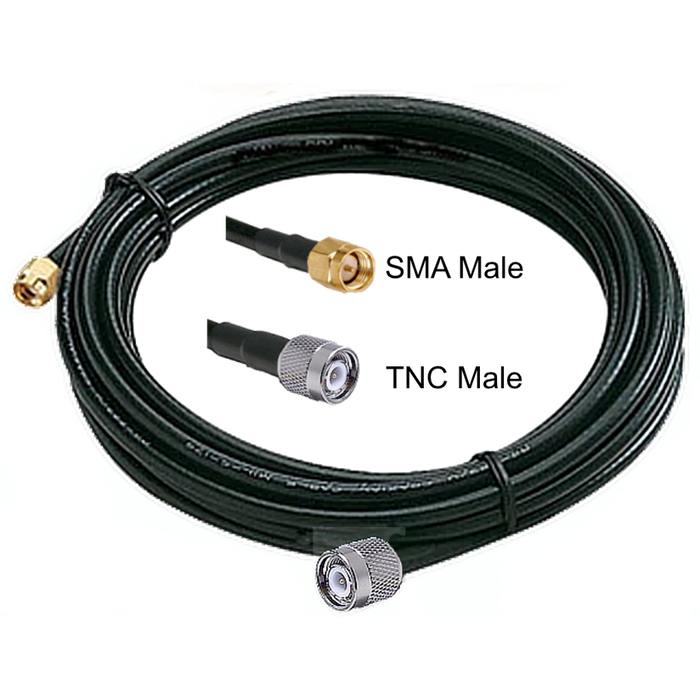 RF Cable Assembly for GPS or Iridium Ant, 25'