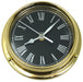 Weather Scientific Tabic Clocks Handmade Prestige Roman Numeral Clock in Solid Brass With a Jet Black Dial. Tabic Clocks 