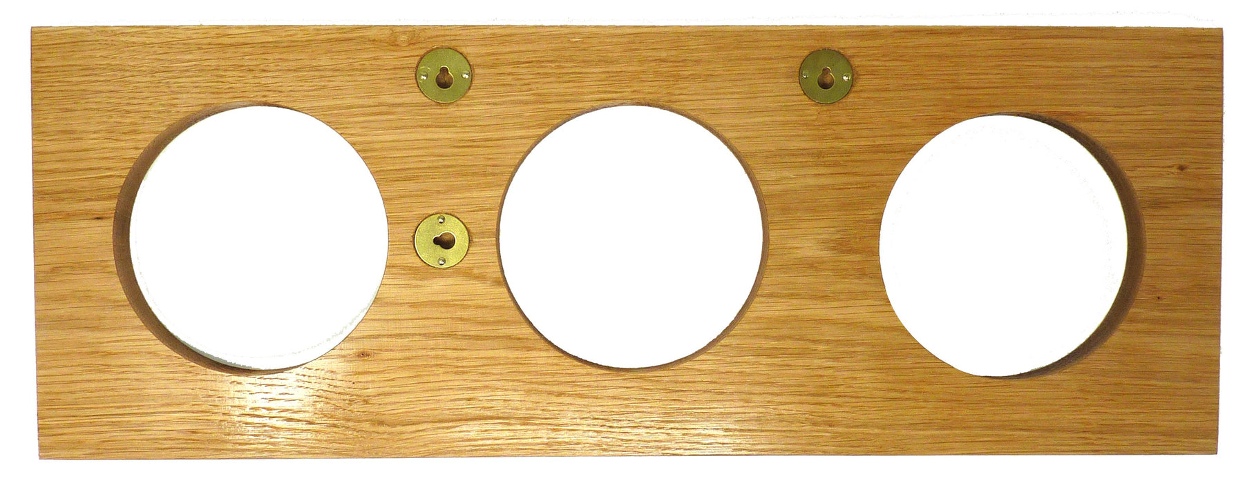 Weather Scientific Tabic Clocks Handmade Treble English Natural Oak Wall Mount Tabic Clocks 