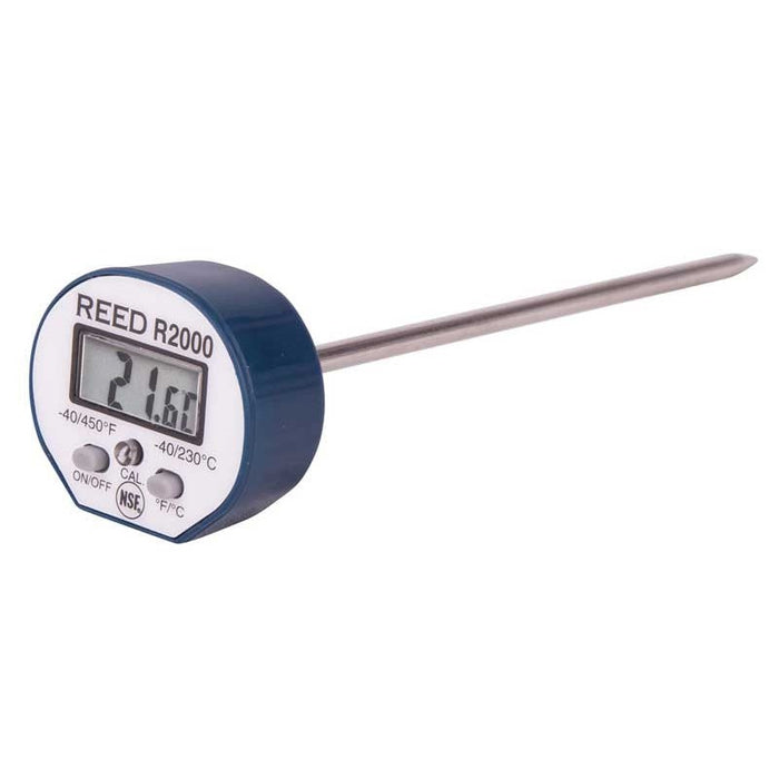 Weather Scientific REED R2000 Stainless Steel Digital Stem Thermometer Reed Instruments