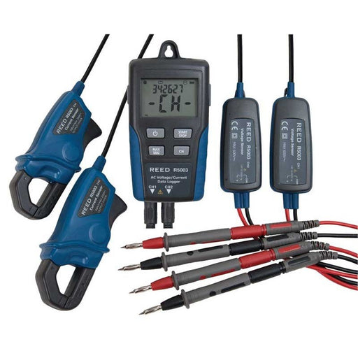 Weather Scientific REED R5003 AC Voltage/Current Datalogger, includes ISO Certificate Reed Instruments 