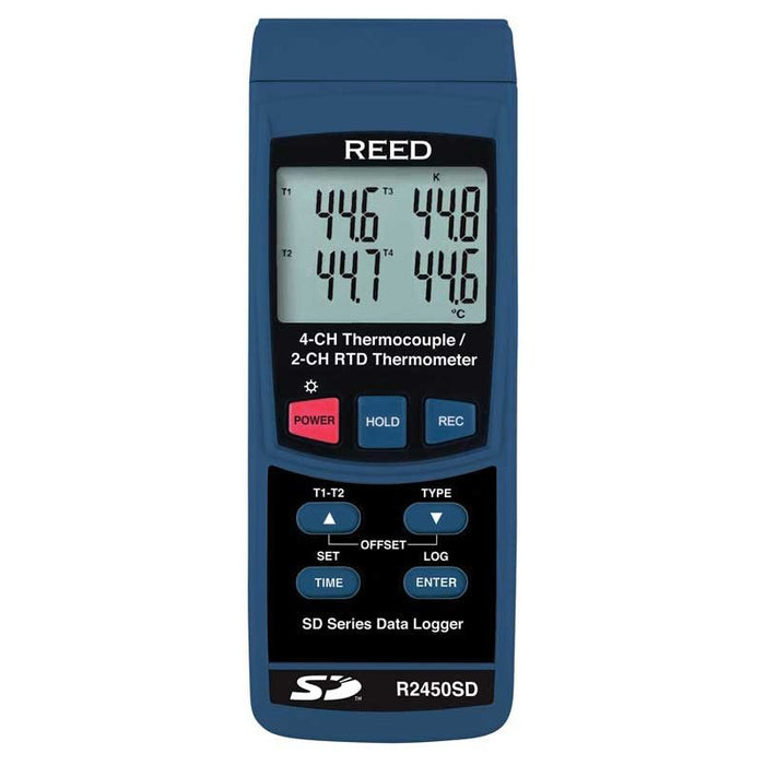 Weather Scientific REED R2450SD Data Logging Thermometer, includes ISO Certificate Reed Instruments 