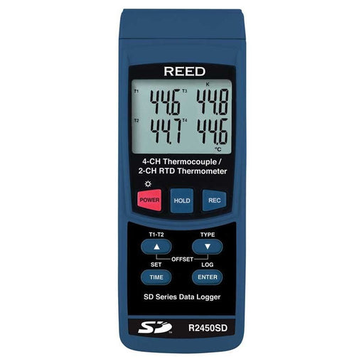 Weather Scientific REED R2450SD Data Logging Thermometer Reed Instruments