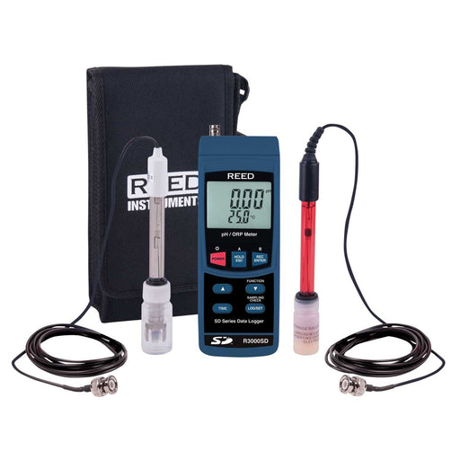 Weather Scientific REED R3000SD-KIT pH/ORP Meter Kit Reed Instruments