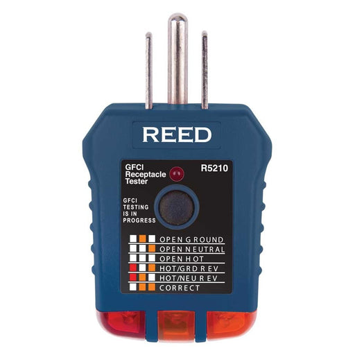 Weather Scientific REED R5210 Receptacle Tester with GFCI Reed Instruments